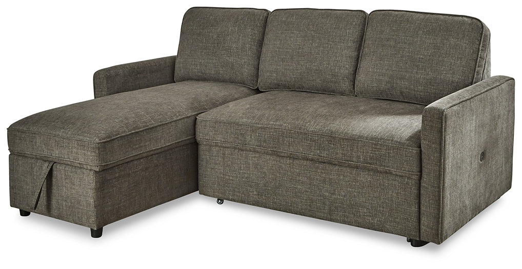 Kerle 2-Piece Sectional with Pop Up Bed