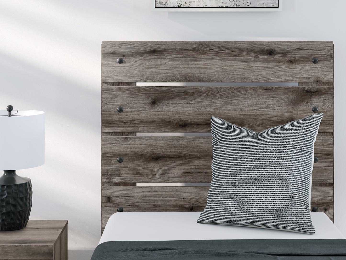 Graystorm Panel Bed With Storage