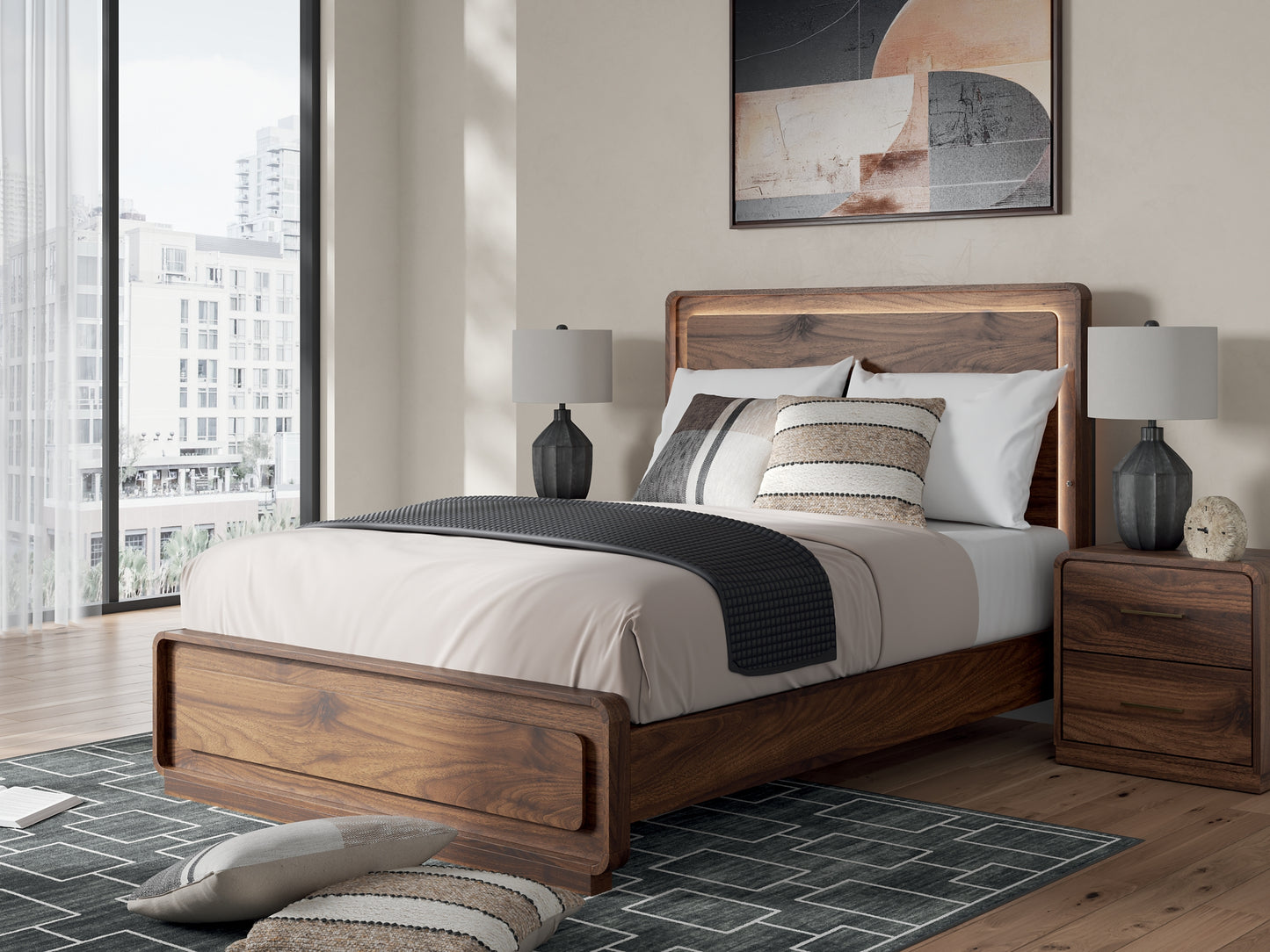 Fortlorn Panel Bed