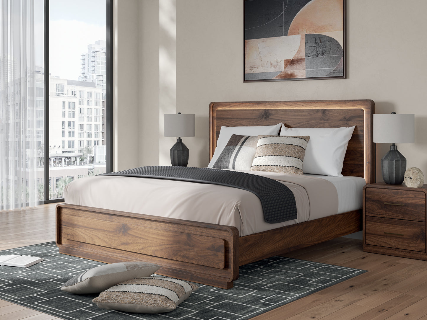 Fortlorn Panel Bed