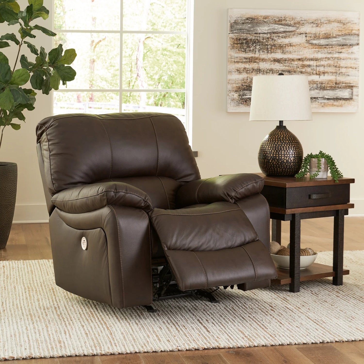 Recliner > Leather