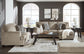 Stonemeade Sofa Chaise, Chair, and Ottoman