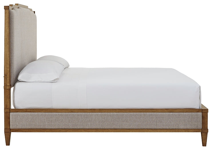 Sharlance  Upholstered Panel Bed