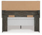 Frandern Full Bookcase Panel Bed