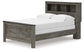 Frandern Full Bookcase Panel Bed