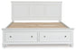 Fortman King Panel Storage Bed