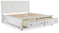 Fortman California King Panel Storage Bed