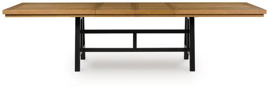 Galliden RECT Dining Room EXT Table