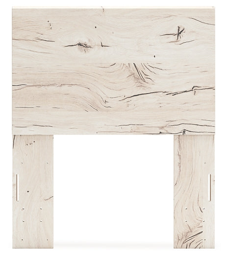 Twin Panel Headboard with Mirrored Dresser and Chest
