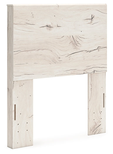 Twin Panel Headboard with Mirrored Dresser and Chest