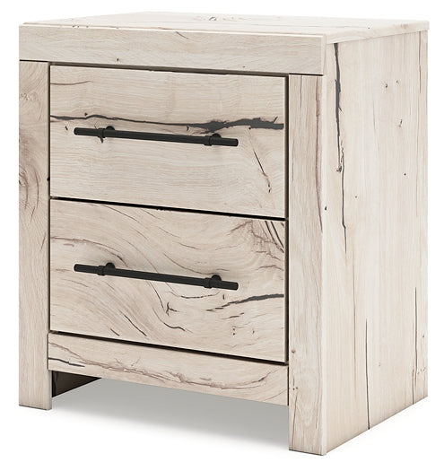 Full Panel Storage Bed with Mirrored Dresser and Chest
