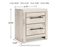 Full Panel Storage Bed with Mirrored Dresser and Chest