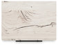 Full Panel Headboard with Mirrored Dresser, Chest and Nightstand