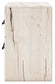 Queen Panel Headboard with Mirrored Dresser and Nightstand