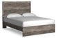 Ralinksi Queen Panel Bed with Mirrored Dresser, Chest and Nightstand