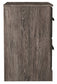 Ralinksi Full Panel Bed with Mirrored Dresser, Chest and Nightstand