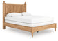 Aleaport Queen Panel Bed with Mirrored Dresser and Nightstand