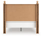 Aleaport Queen Panel Bed with Mirrored Dresser and Nightstand