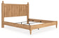 Aleaport King Panel Bed with Mirrored Dresser and Nightstand