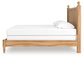 Aleaport King Panel Bed with Mirrored Dresser and Nightstand