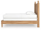 Aleaport Twin Panel Bed with Mirrored Dresser