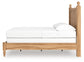 Aleaport Full Panel Bed with Mirrored Dresser and Nightstand