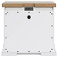 Ashbryn Queen Panel Storage Bed with Mirrored Dresser, Chest and Nightstand