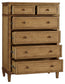 Sharlance California King Upholstered Panel Bed with Mirrored Dresser, Chest and Nightstand