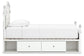 Kozlani Twin Upholstered Panel Storage Bed