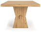 Galliden Dining Table and 8 Chairs