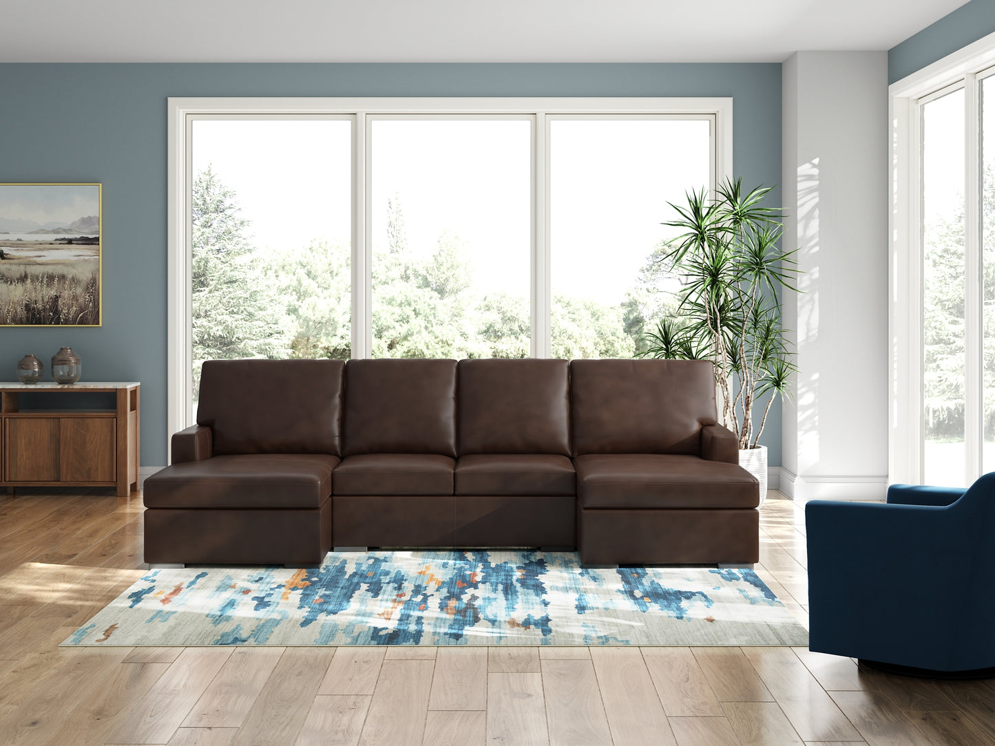 McDowlan 3-Piece Sectional with Double Chaise