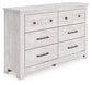 Makidern Six Drawer Dresser