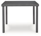 Rocky Creek Square Dining Table w/UMB OPT