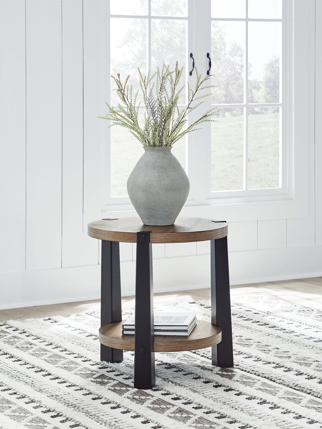 Ridgester Round End Table