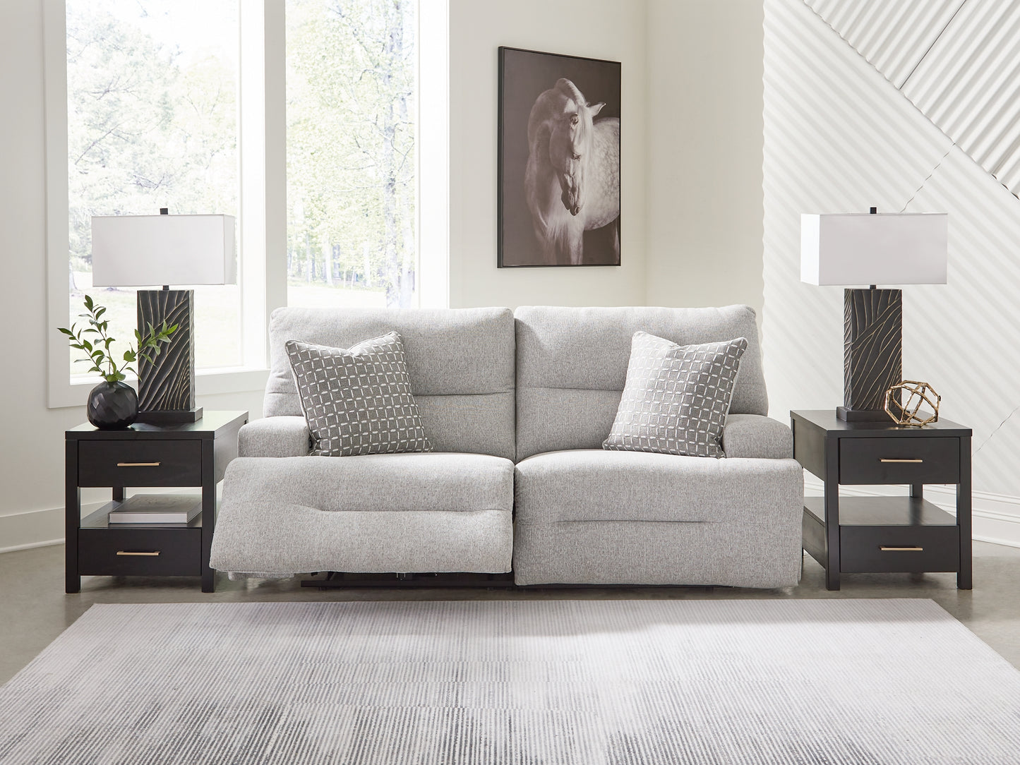 Acklen Place 7-Piece Power Sectional Reclining Sofa with Storage Console