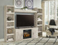 Bellaby 4-Piece Entertainment Center with Electric Fireplace