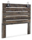 Drystan Queen Panel Headboard Bed with Mirrored Dresser, Chest and Nightstand