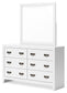 Binterglen Queen Panel Bed, Dresser, Mirror, Chest and Nightstand