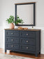 Landocken Full Panel Bed, Dresser, Mirror, Chest and Nightstand