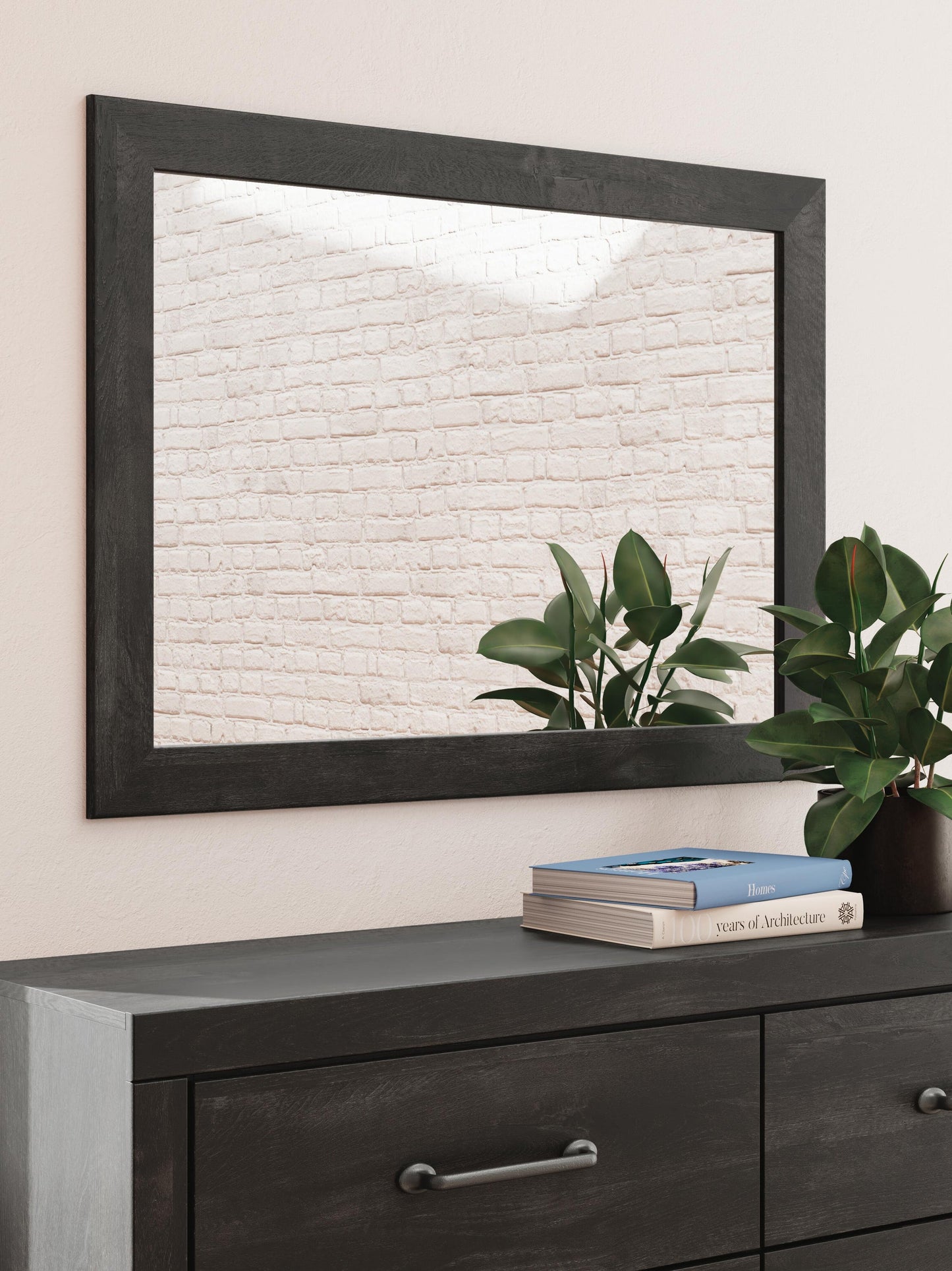 Delmorta Twin Panel Bed, Dresser, Mirror, Chest and Nightstand