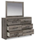 Urbanoore Twin Panel Bed, Dresser, Mirror, Chest and Nightstand