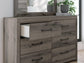 Urbanoore Twin Panel Bed, Dresser, Mirror, Chest and Nightstand