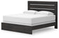 Delmorta King Panel Bed, Dresser, Mirror and Nightstand