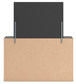 Delmorta Twin Panel Storage Bed, Dresser and Mirror