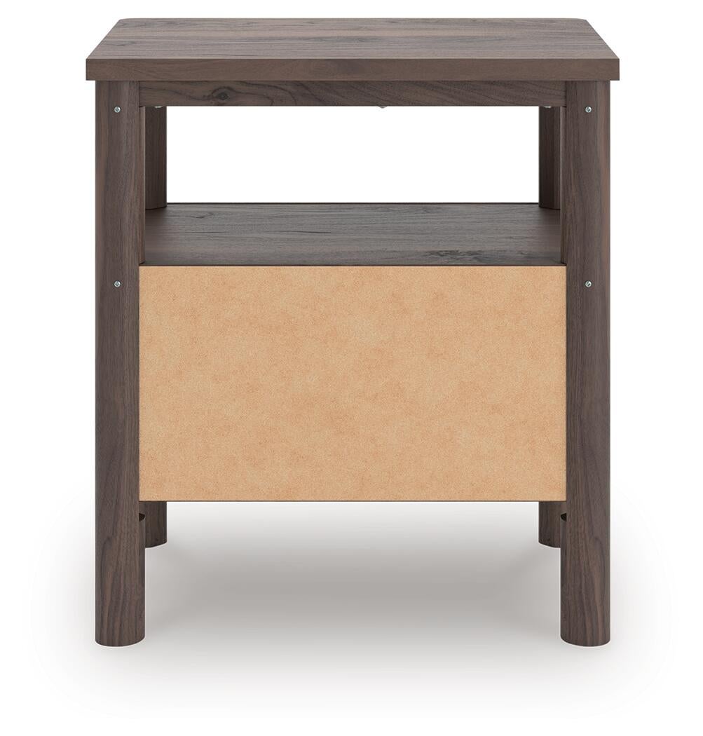 Cadmori King Panel Platform Bed, Dresser, Mirror, Chest and Nightstand