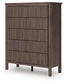 Cadmori Queen Panel Platform Bed, Dresser, Mirror, Chest and Nightstand