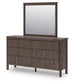 Cadmori Full Panel Platform Bed, Dresser, Mirror, Chest and Nightstand