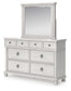 Chadworth California King Poster Bed, Dresser and Mirror