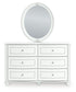 Maylilly Full Upholstered Panel Storage Bed, Dresser, Mirror and Nightstand
