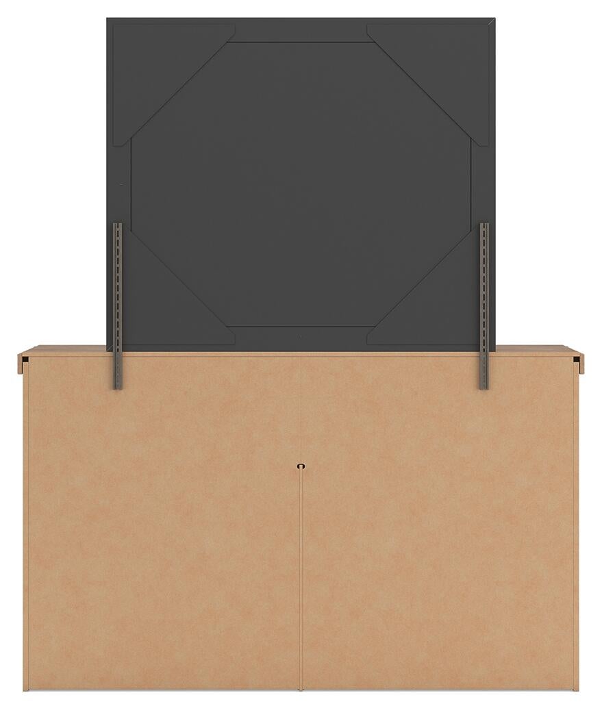 Savonport King Panel Bed, Dresser and Mirror